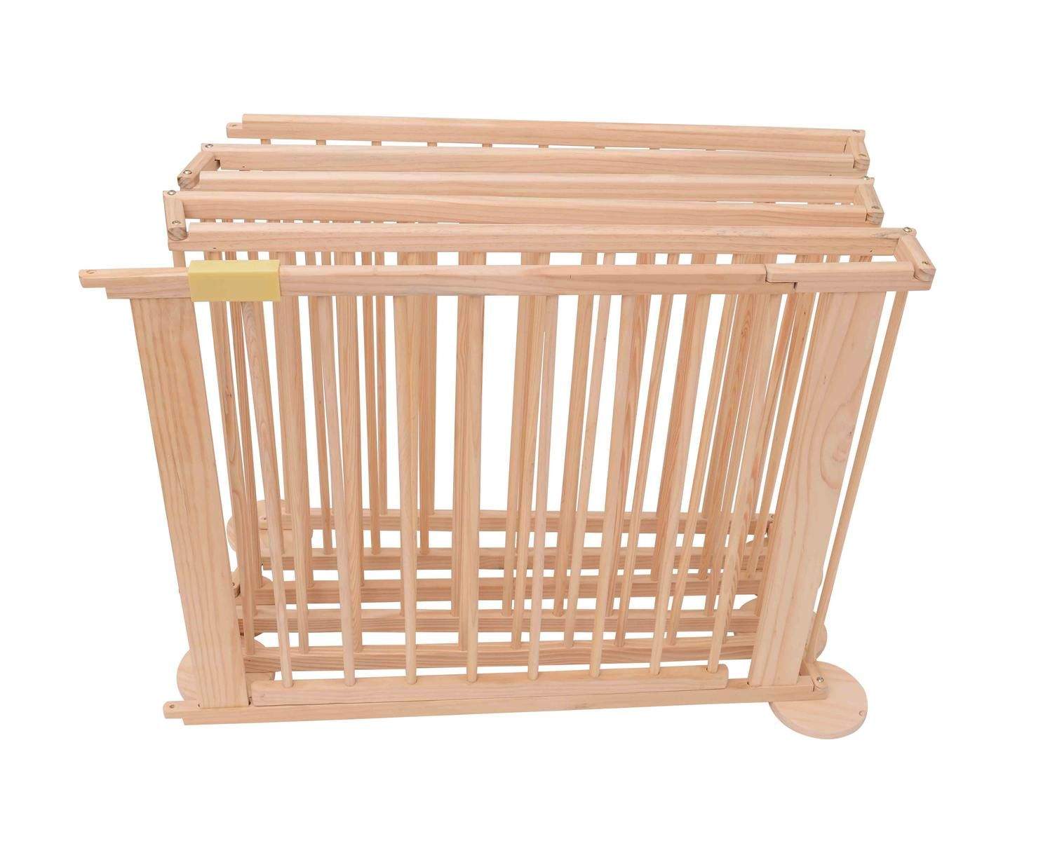 Parc Bebe Hexagonal Modulable En Bois 5 4m 6 Panneaux De 70x90cm Ebay