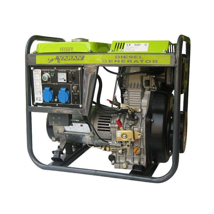Générateur / Groupe électrogène Diesel insonorisé 12kVa 400V 230V 12V