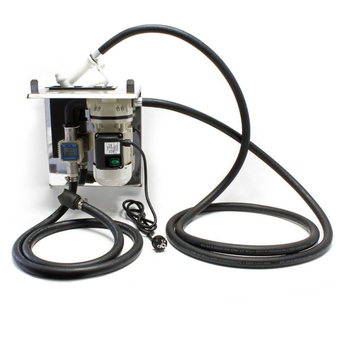 Pompe à fuel / gasoil, pompe de transfert diesel 230v 40l/min avec clapet  anti-retour et crépine BC-ELEC.com