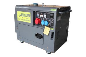 Générateur / Groupe électrogène Diesel insonorisé 12kVa 400V 230V 12V
