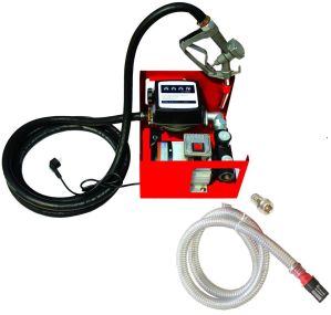 Pompe à fuel / gasoil, pompe de transfert diesel 230v 40l/min avec clapet  anti-retour et crépine