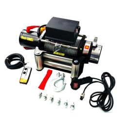 Treuil électrique 12 V 1360 kg avec télécommande sans fil