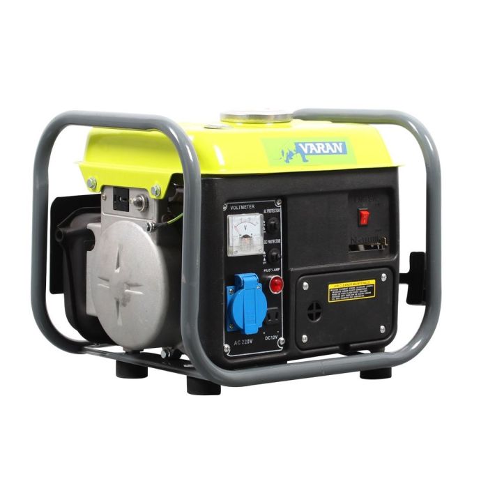 Groupe électrogène portable essence 750W, 1 x 230V, 1 x 12VDC