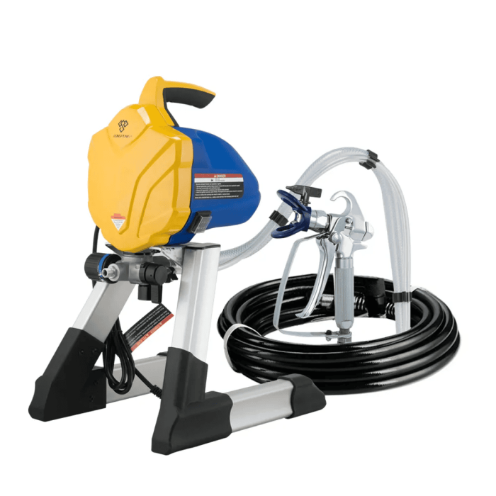 Pulvérisateur de peinture Airless 500w 200 bar, Pistolet à peinture haute pression