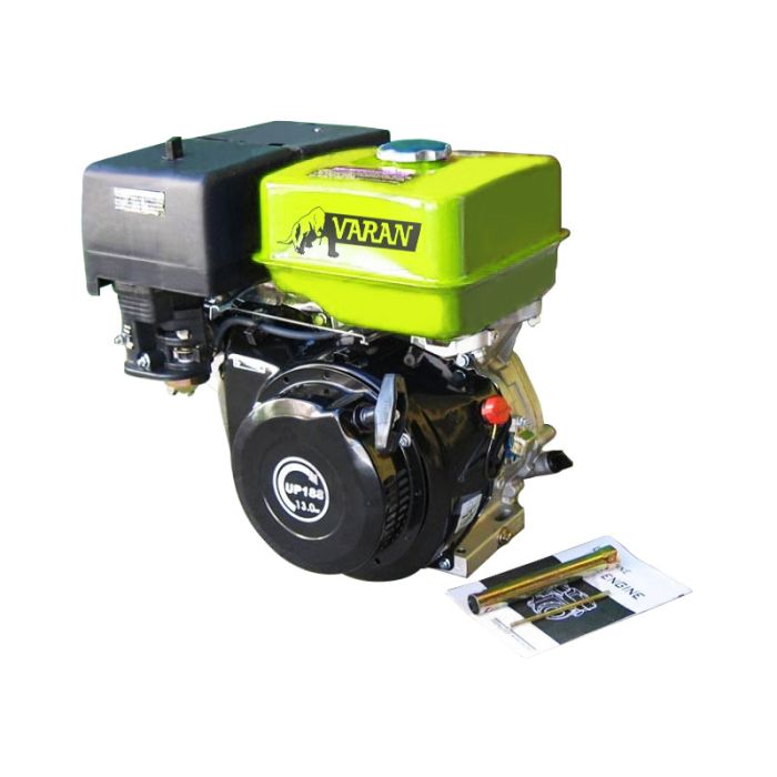 Moteur essence 9,6kW 13 PS 389cc OHV, démarreur à tirette, arbre 25.4mm