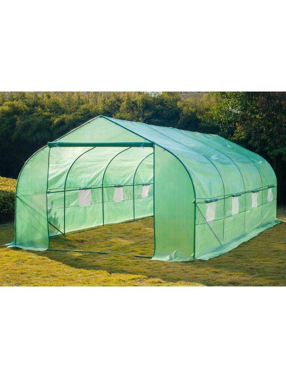 Serre de jardin Serre Tunnel 6 sections 6x3x2m 18m²