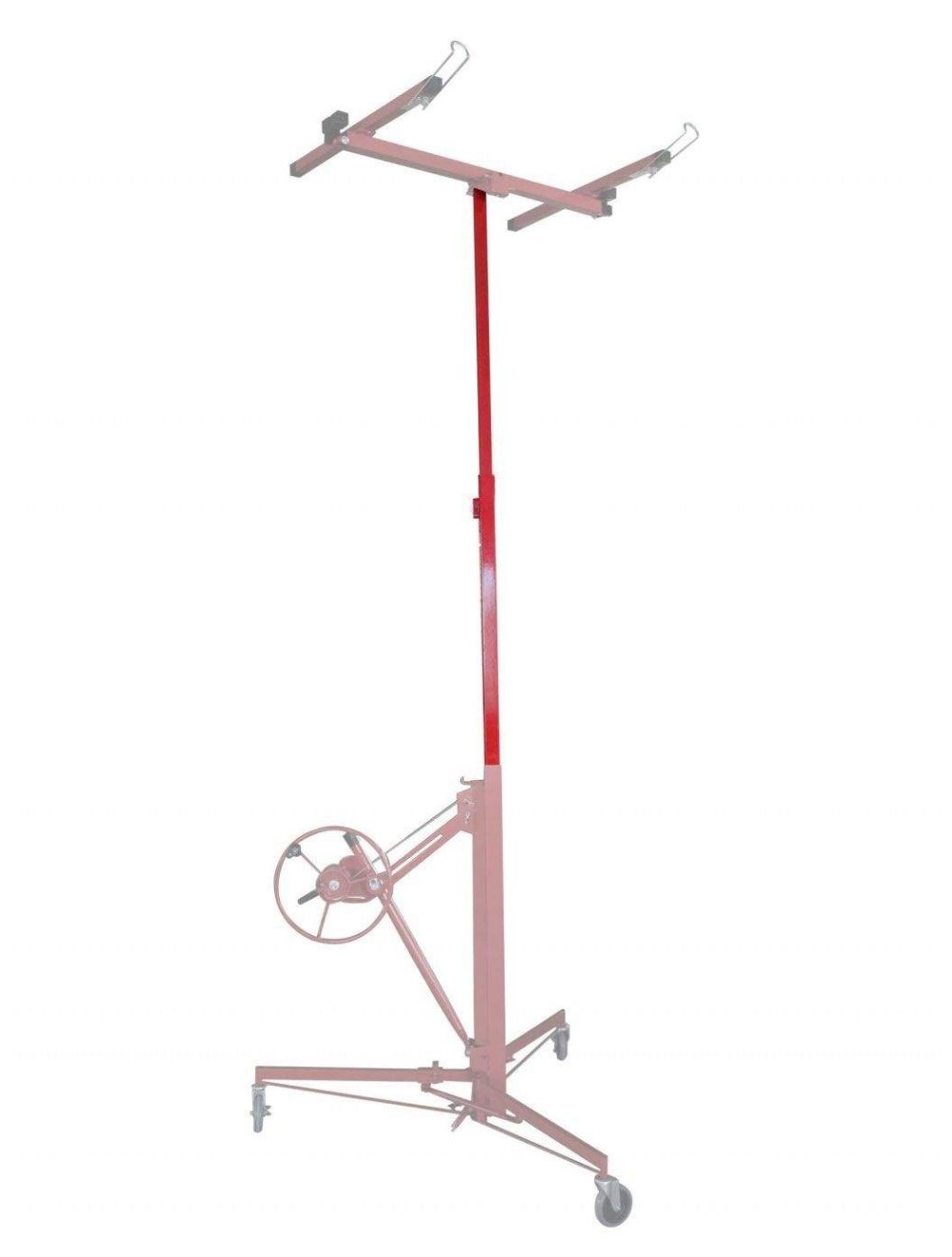 Rallonge 140 Cm pour lève-plaque de plâtre augmentant votre hauteur de travail max.