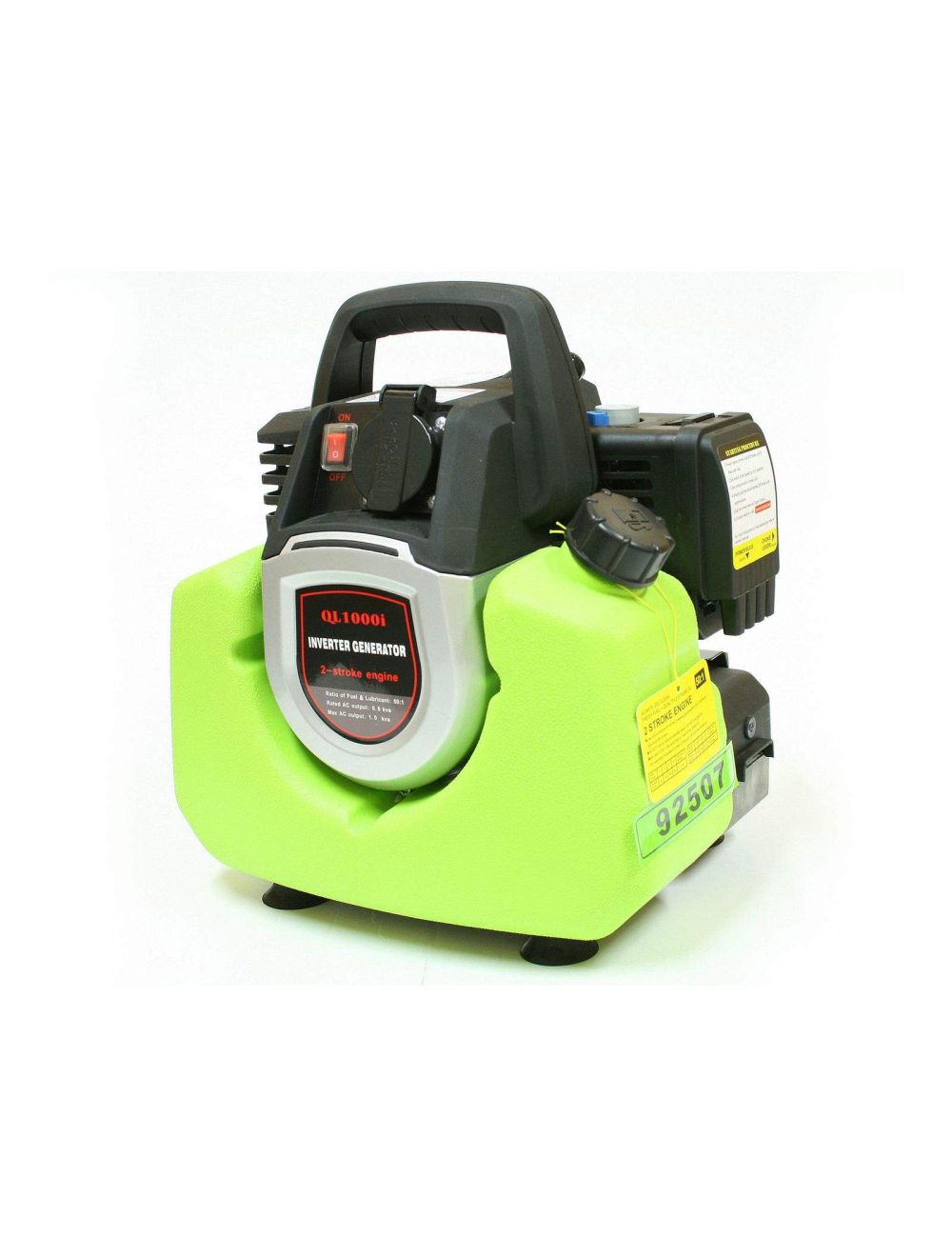 Groupe electrogene portable inverter 1000W 230V, moteur 42.7cc 2CV 2T