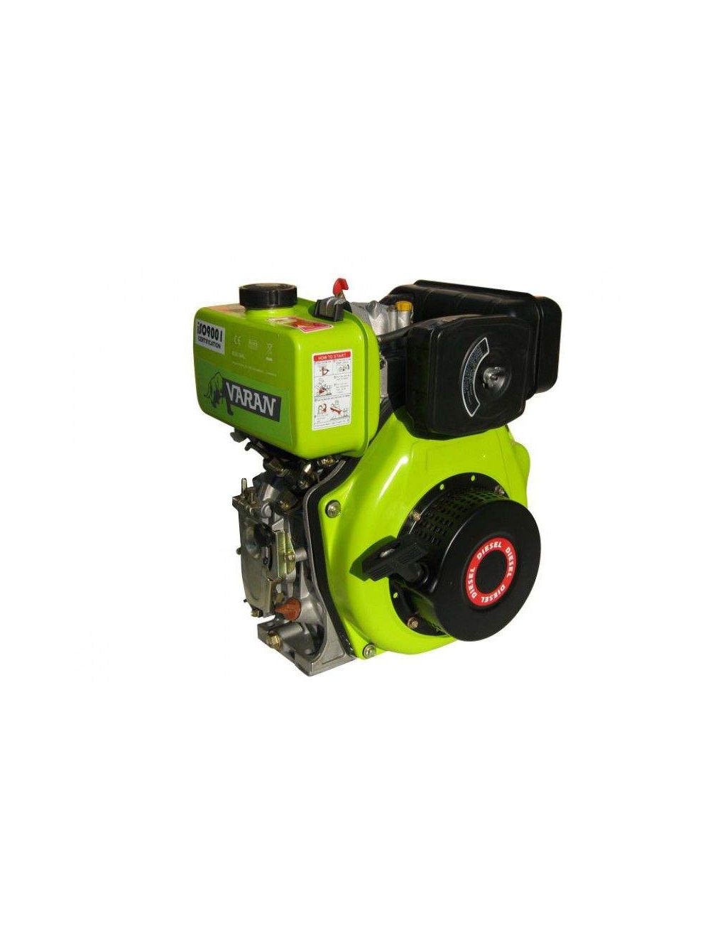 Moteur Diesel 4.92kW 6.7PS 305cc + Démarreur Electrique, sortie conique G3