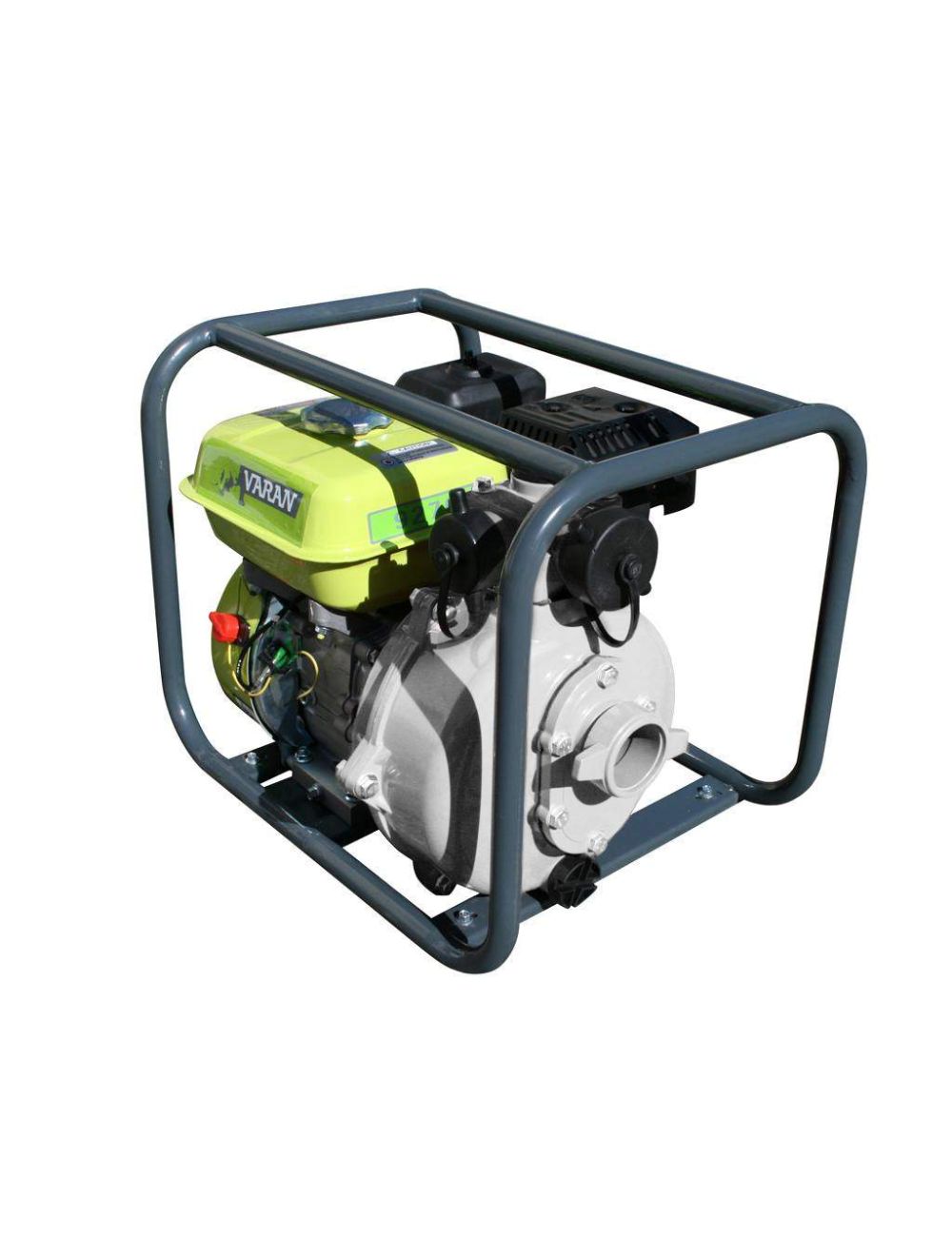 Pompe à eau thermique 2'' haute pression 45.000 l/h Essence, 196cc 6.5cv, motopompe