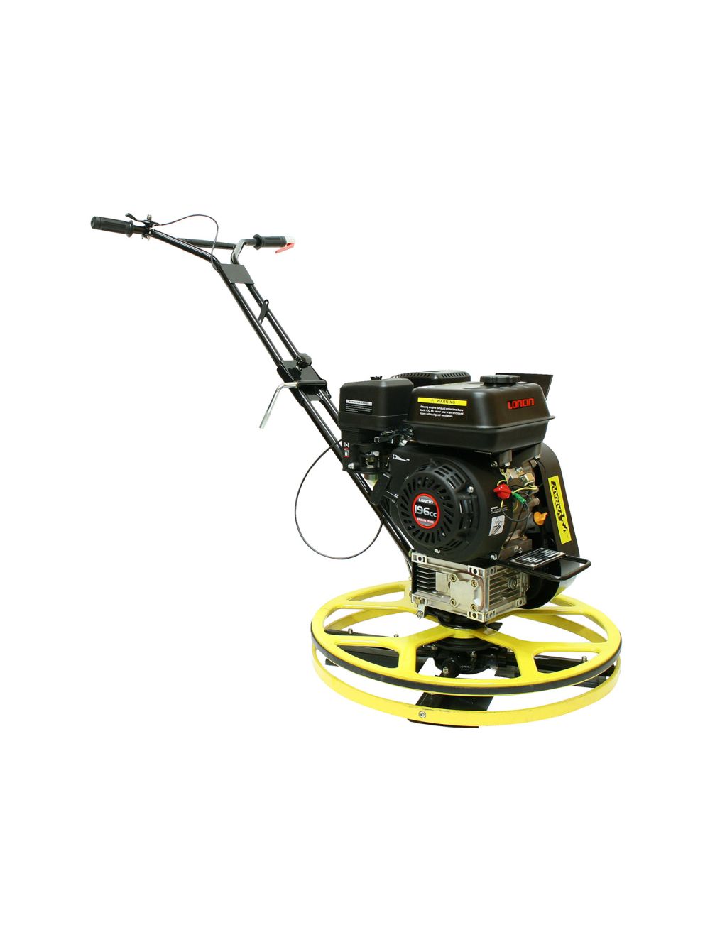 Hélicoptère, lisseuse mécanique 60CM à moteur Loncin 200F pour lissage de chape / dalle de béton