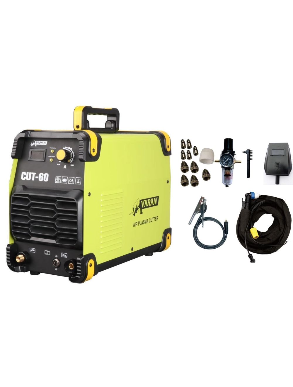 Découpeur Plasma 60A 400V CUT60 Inverter Fonction HF et refroidissement, découpe jusqu'à 20mm