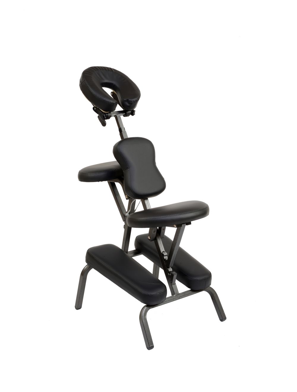 Chaise de massage et tatouage pliante et portable noire + sac de transport