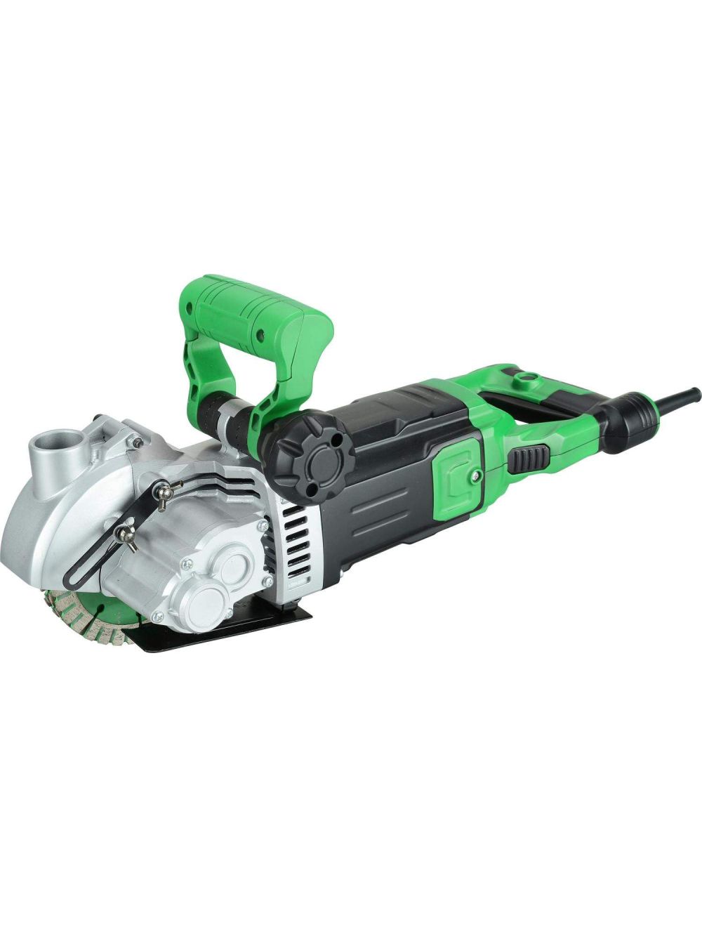 Rainureuse à matériaux 2400W 6500t/min à sec ou à l'eau, profondeur max 42mm, largeur max 40mm