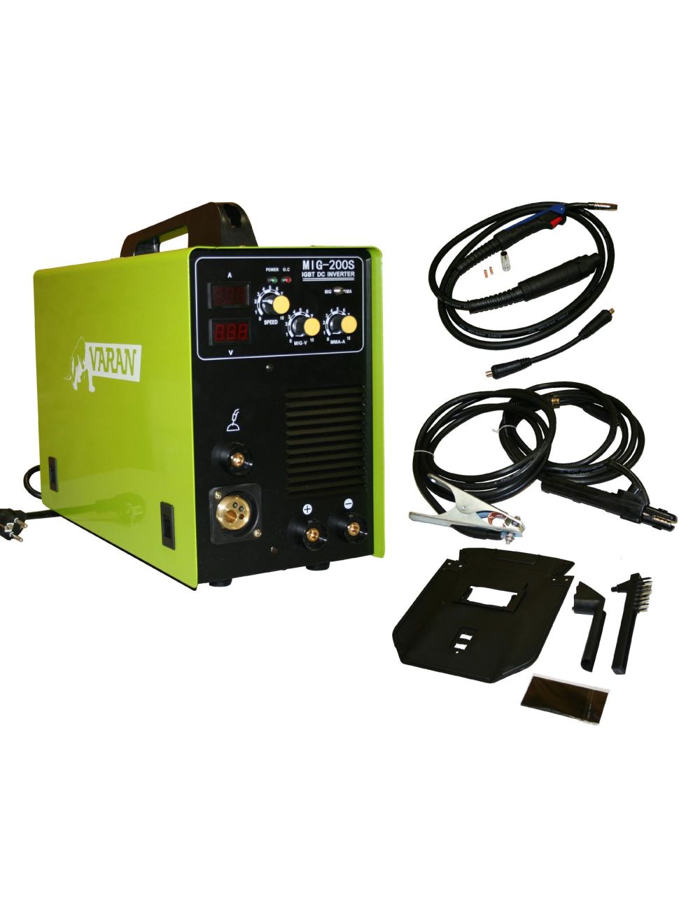 Poste à souder Inverter 2 en 1 MIG-200S MIG / MAG+ arc MMA + Accessoires