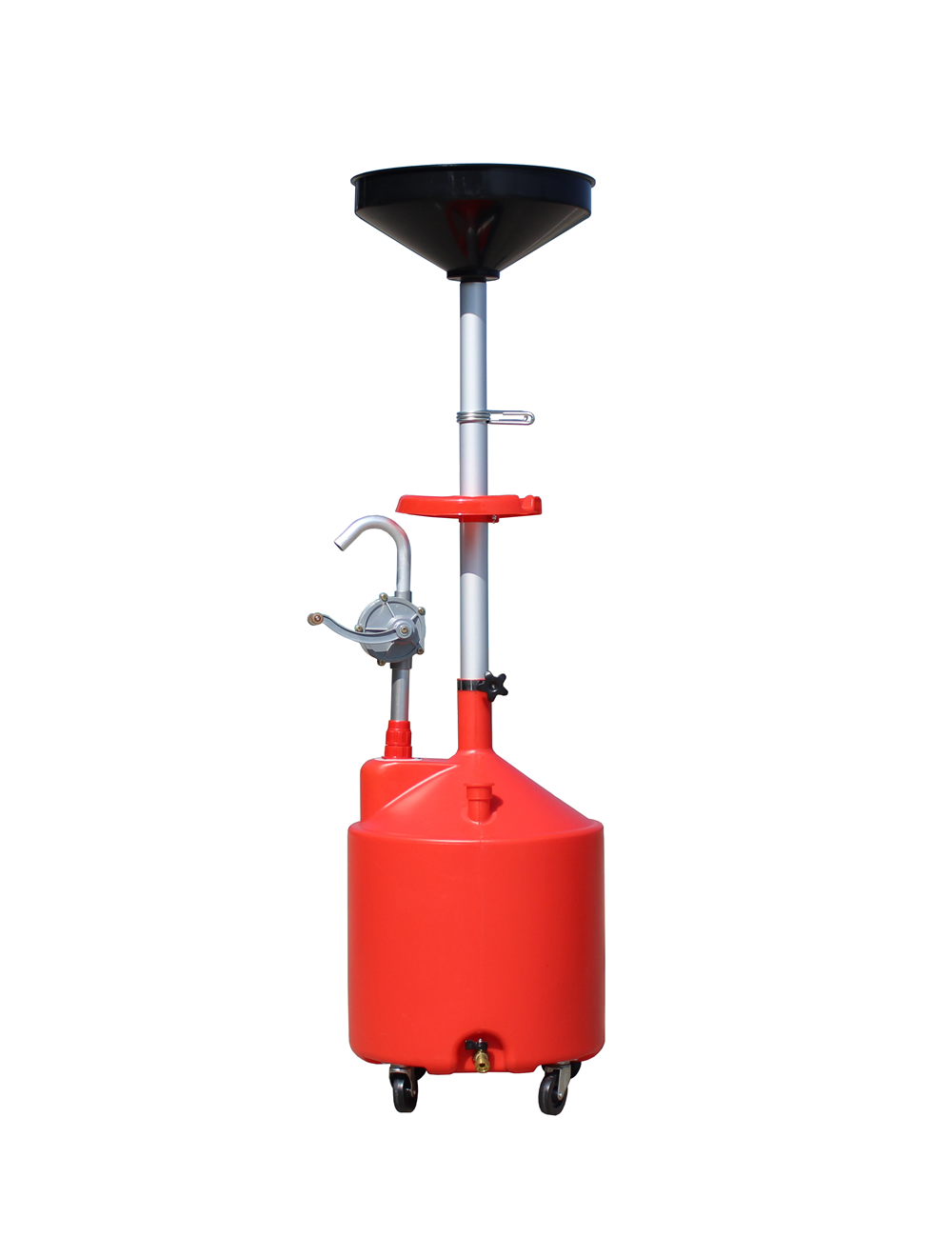 Récupérateur d'huile de vidange 75L avec pompe vidange manuelle