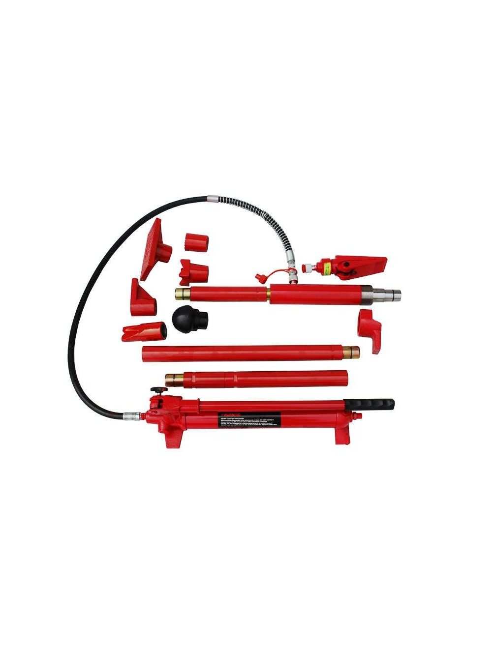 Kit de redressement et débosselage carrosserie presse hydraulique 10T