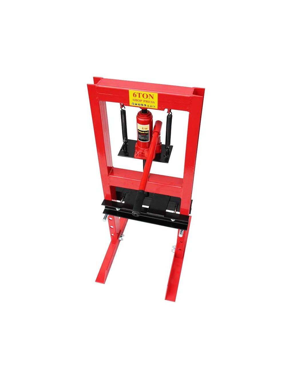 Presse d'atelier hydraulique, 6 Tonnes avec piston
