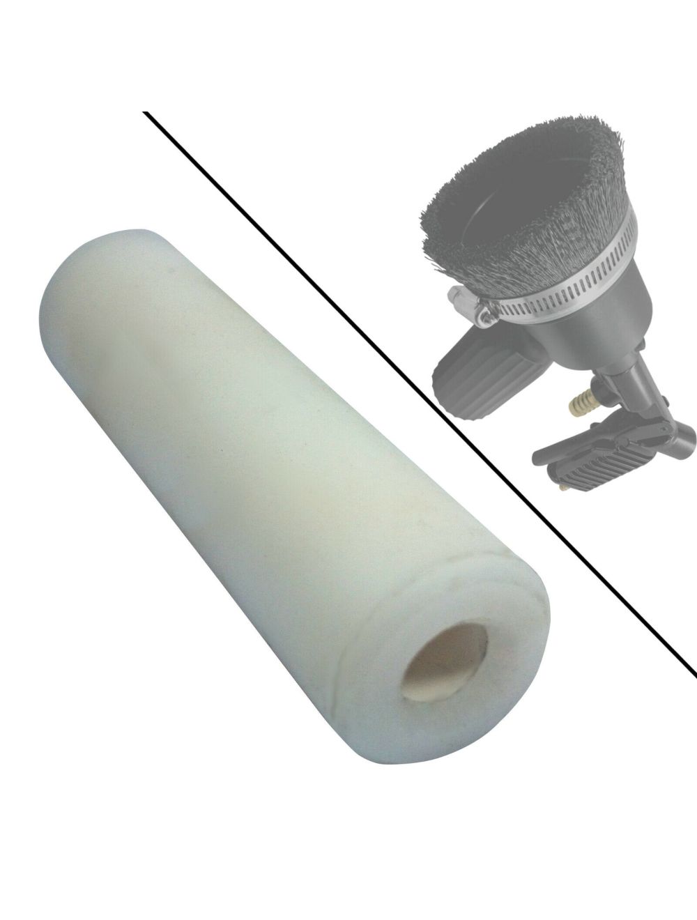 Buse céramique pour pistolet de sablage sableuse, ø18.8mm convient à la sableuse à récupération 106 litres varan motors NESB-07