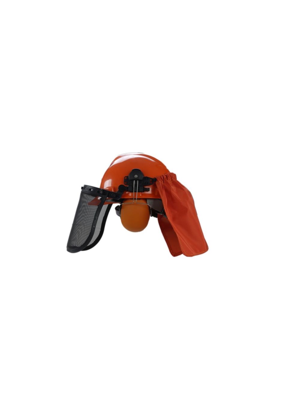 Casque de protection pour travaux de jardinage, élagage... Protection Visage, nuque, tête et oreille