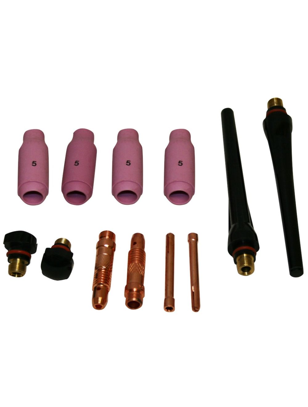 Kit de consommables pour torche TIG WP17, WP18, WP26, SR9, SR17, SR20, SR25, SR26