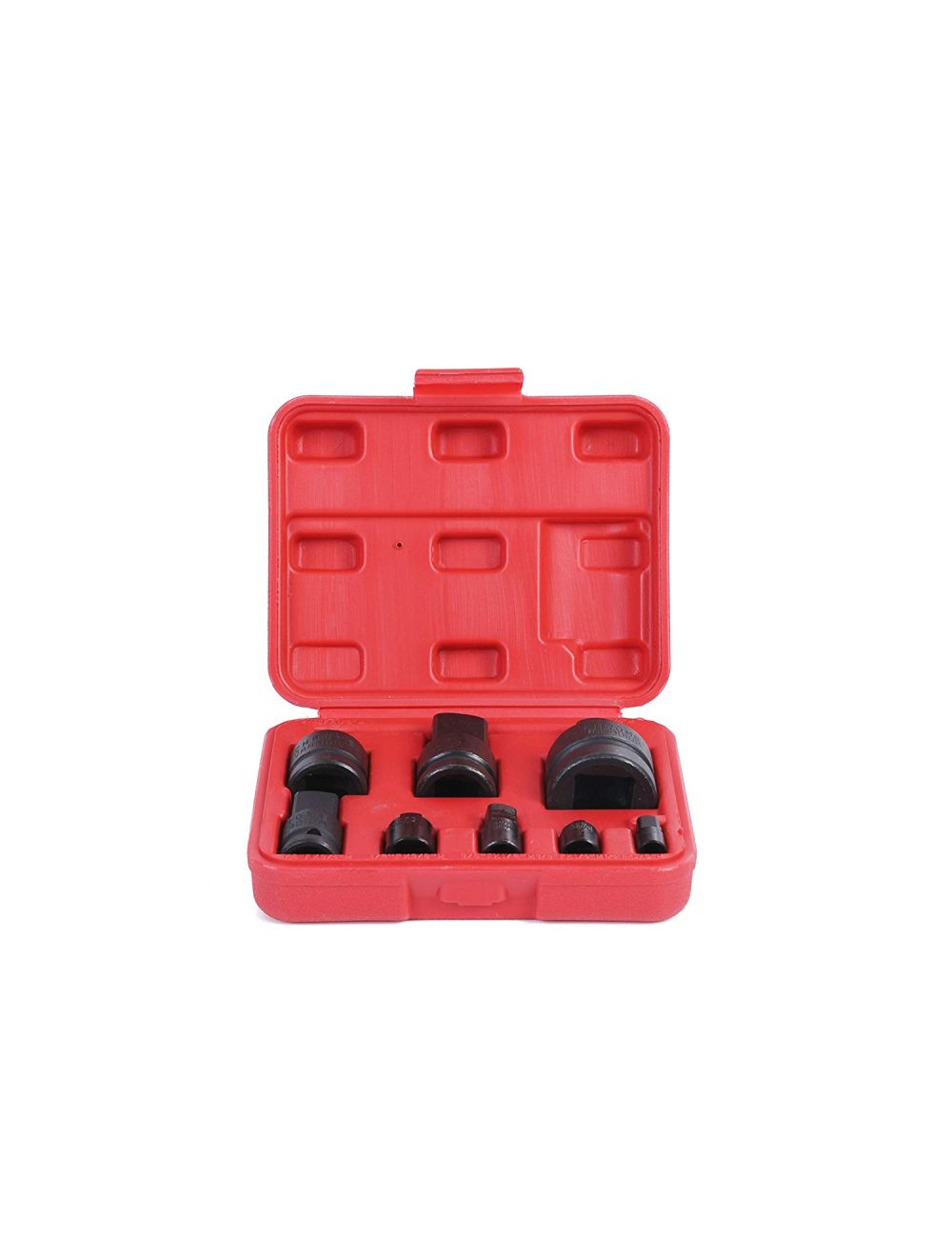 Coffret de 8 douilles pour clé à chocs, déboulonneuse