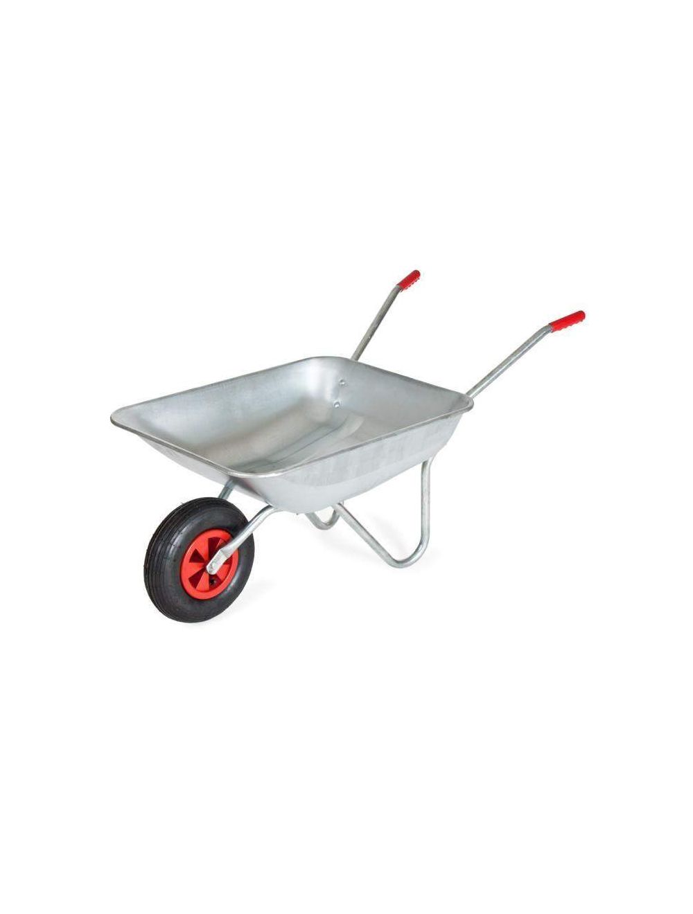 Brouette galvanisée de 80 litres, 120kg max