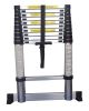 Echelle télescopique en aluminium, hauteur de 3.20m, 11 échelons