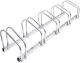 Rack à vélos, support de rangement bicyclette, râtelier vélo, Support pour 5 vélos, au sol ou mural