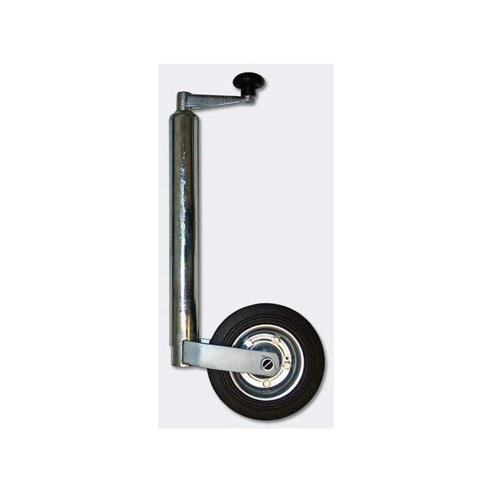 Roue jockey de remorque automatique - Charge d'appui 362kg
