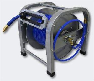 Dévidoir automatique Enrouleur de tuyau pneumatique en acier 30m 12bar 12,91mm (1/4'')